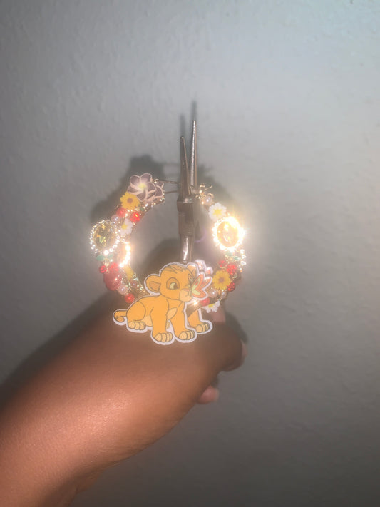 Lion King Simba Earrings